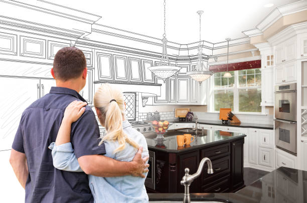 Professional Kitchen Island Installation technician working in Norwood, PA